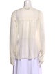 Isabel Marant Silk Crew Neck Blouse