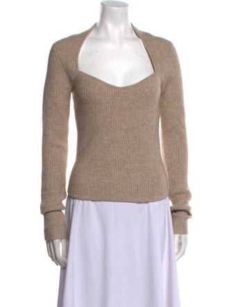 Isabel Marant Wool Square Neckline Sweater