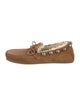 Isabel Marant Suede Bow Accents Moccasins