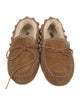 Isabel Marant Suede Bow Accents Moccasins
