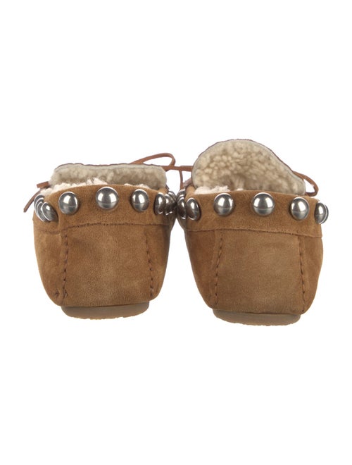 Isabel Marant Suede Bow Accents Moccasins