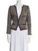 Isabel Marant Virgin Wool Tweed Pattern Jacket