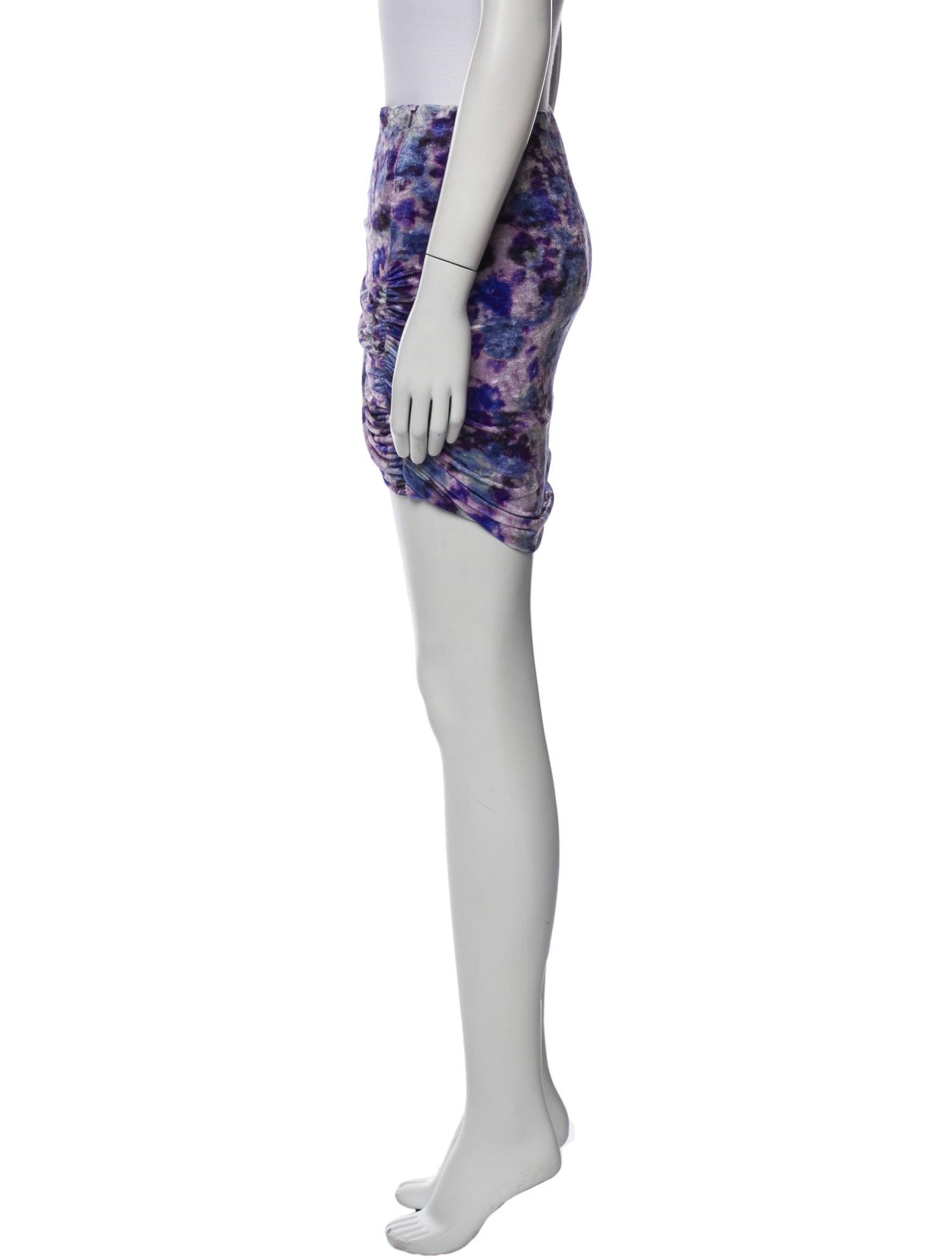 Isabel Marant Tie-Dye Print Mini Skirt