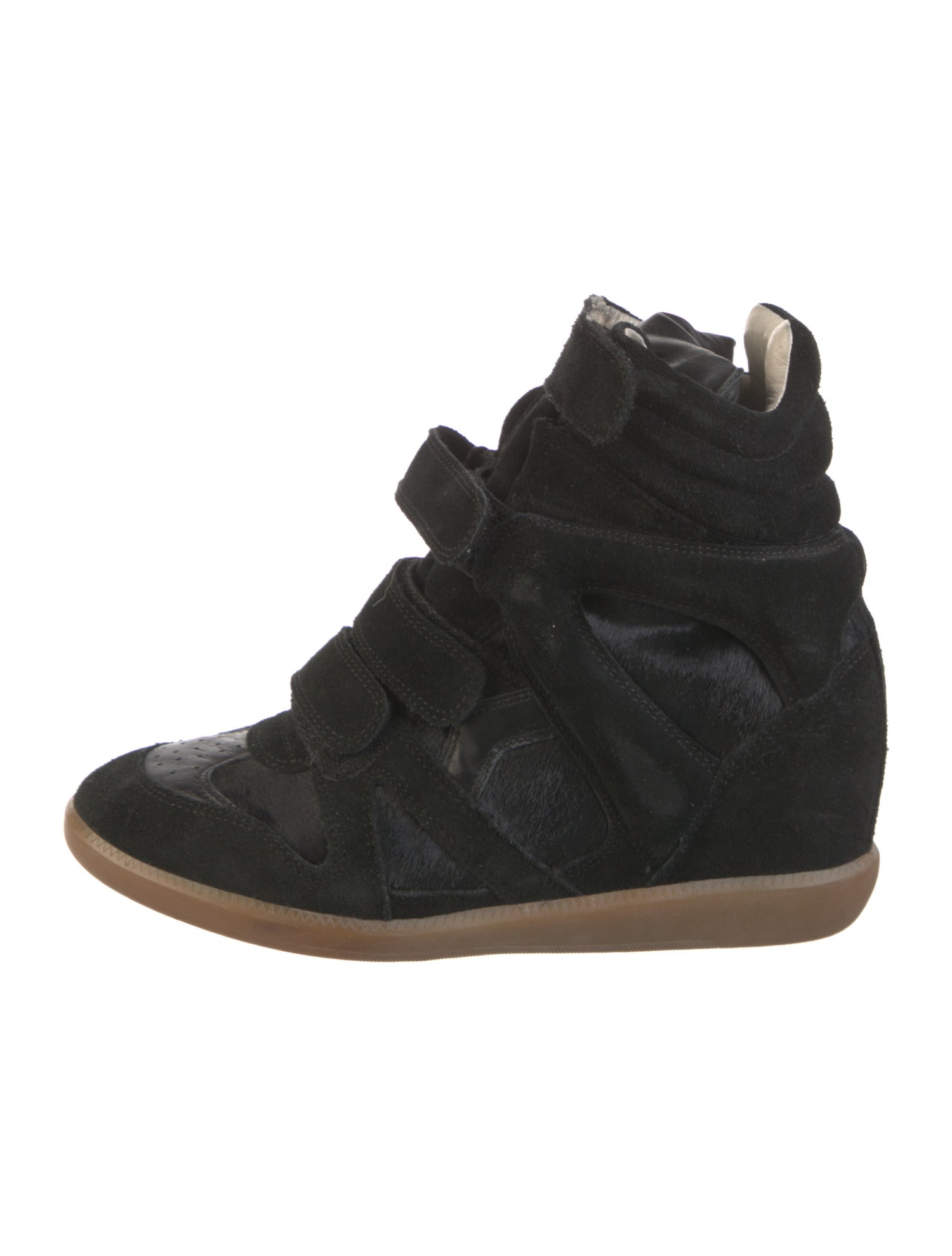 Isabel Marant Suede Wedge Sneakers