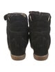 Isabel Marant Suede Wedge Sneakers