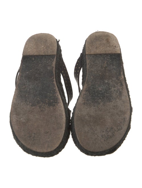 Isabel Marant Leather Studded Accents Slides