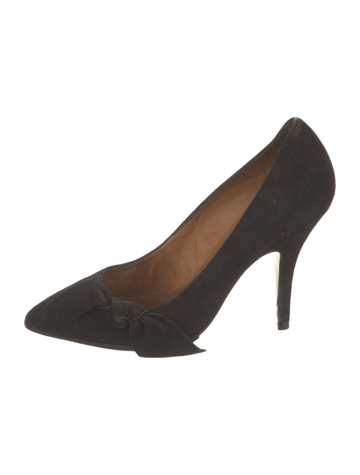Isabel Marant Suede Bow Accents Pumps