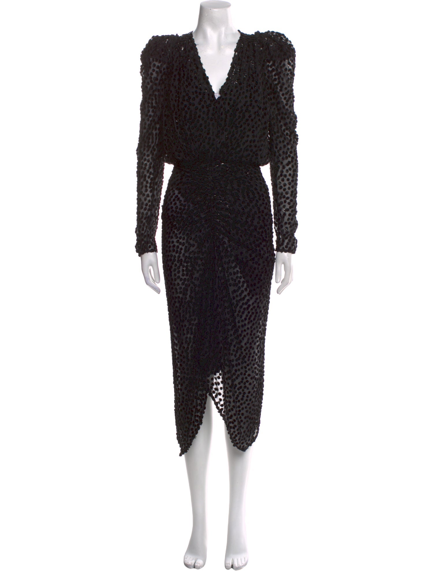 Isabel Marant Animal Print Midi Length Dress