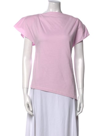 Isabel Marant Bateau Neckline Short Sleeve Top