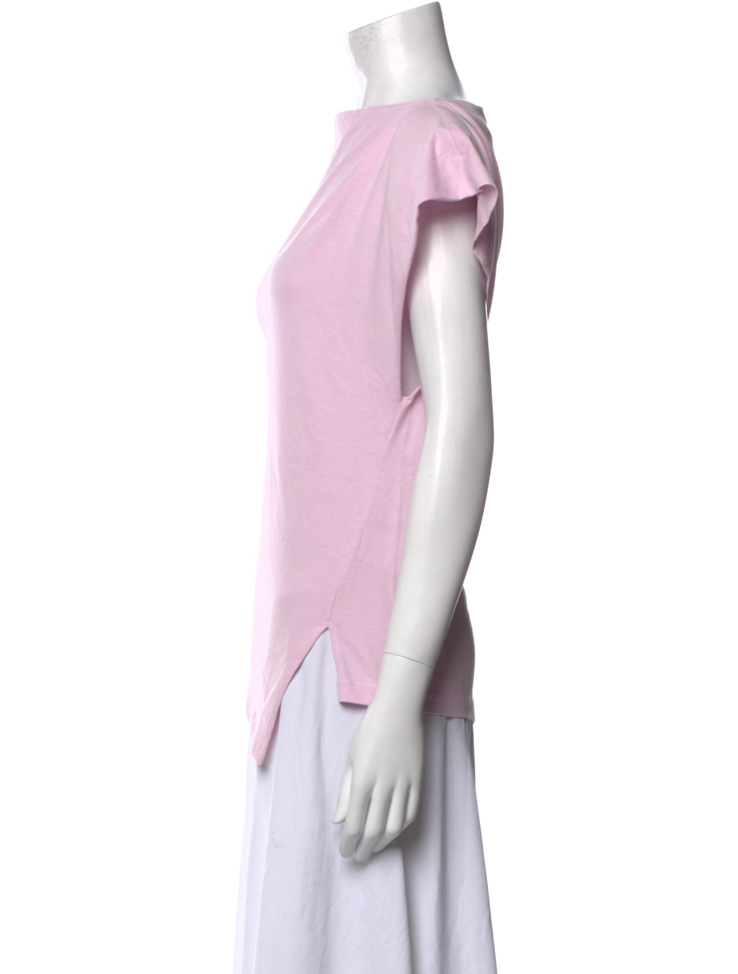 Isabel Marant Bateau Neckline Short Sleeve Top