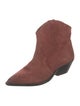 Isabel Marant Suede Western Boots