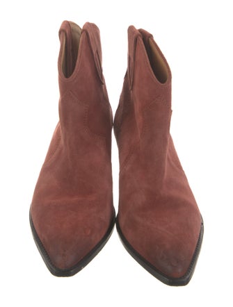 Isabel Marant Suede Western Boots