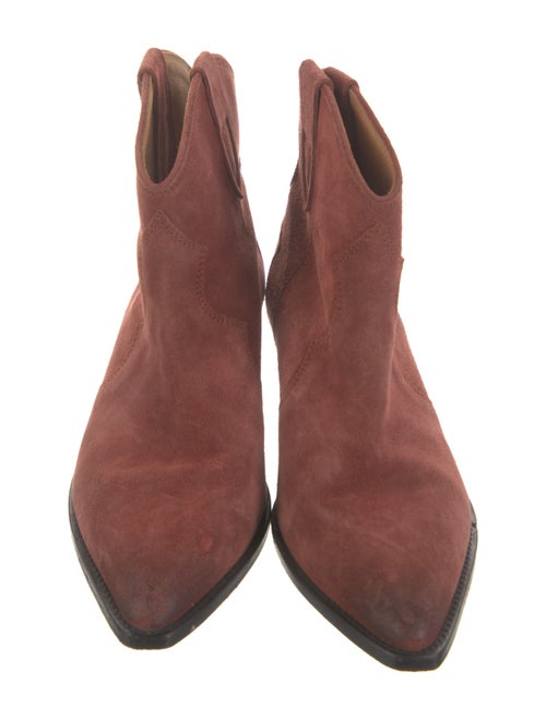 Isabel Marant Suede Western Boots