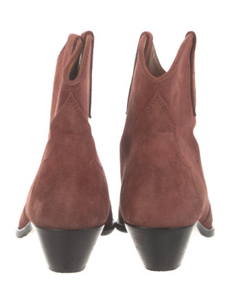 Isabel Marant Suede Western Boots