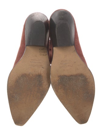 Isabel Marant Suede Western Boots