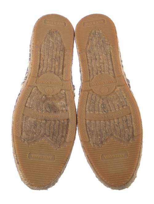 Isabel Marant Canvas Paisley Print Espadrilles