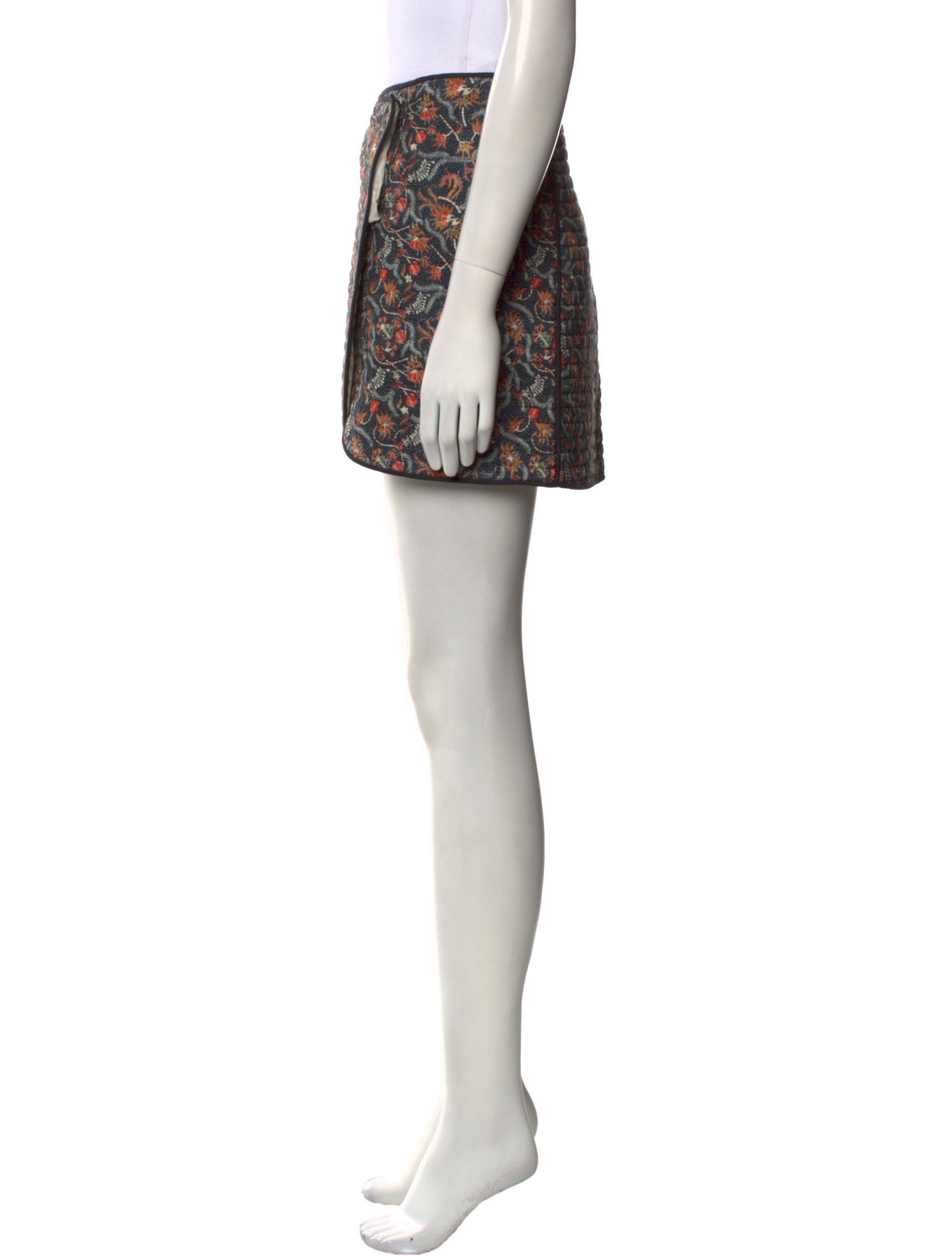 Isabel Marant Floral Print Mini Skirt