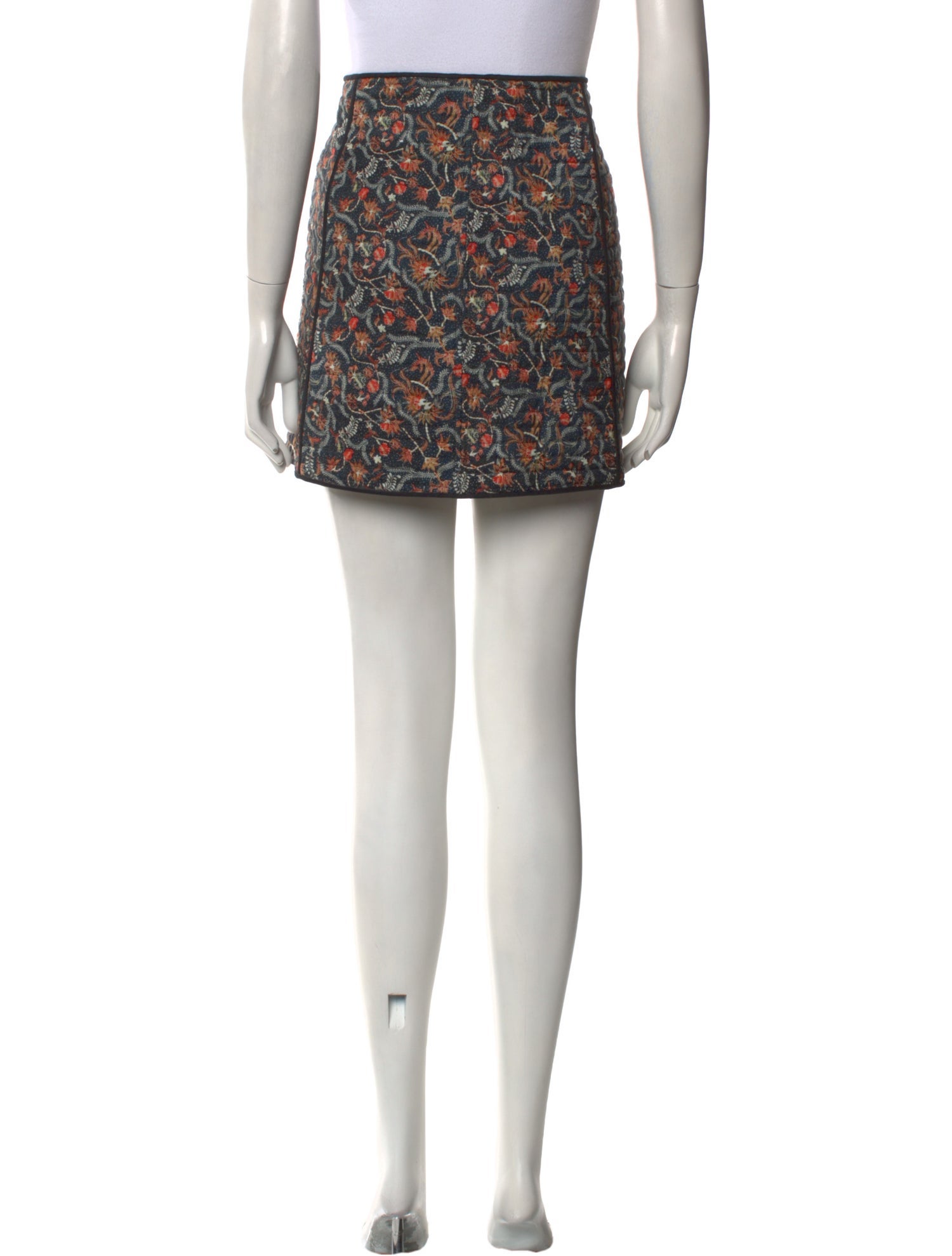 Isabel Marant Floral Print Mini Skirt
