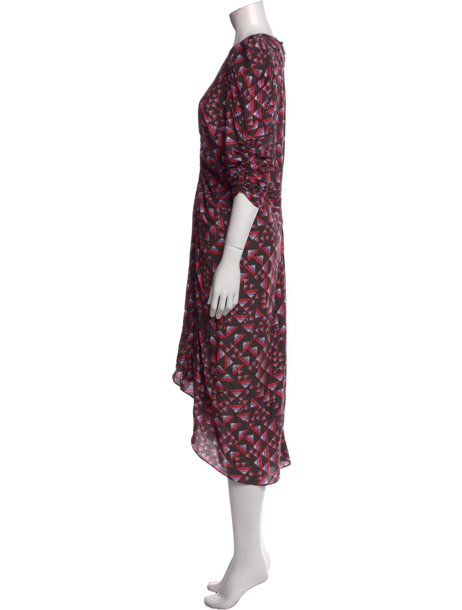 Isabel Marant Printed Midi Length Dress