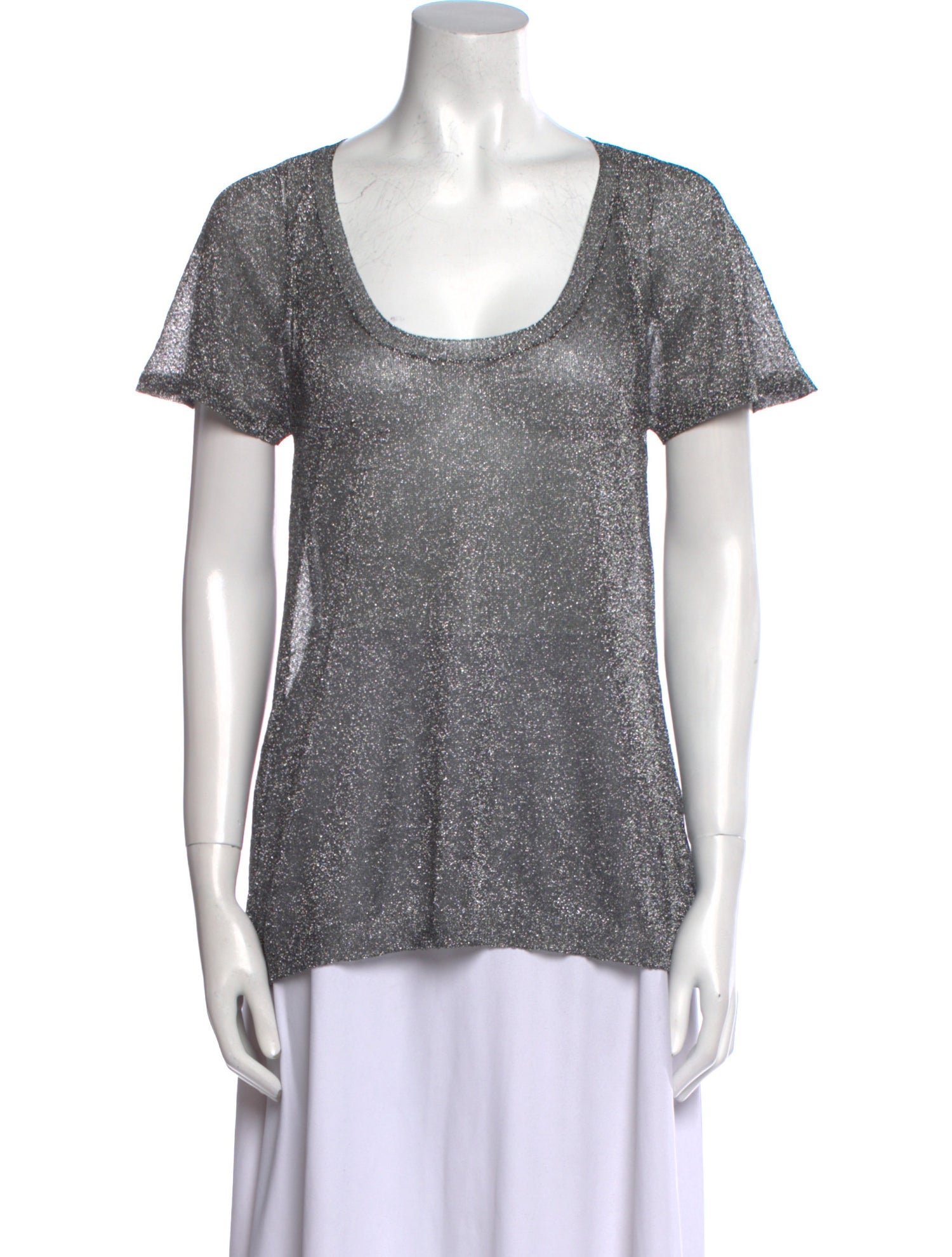 Isabel Marant Scoop Neck Short Sleeve T-Shirt