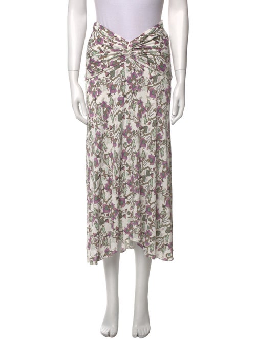 Isabel Marant Floral Print Midi Length Skirt