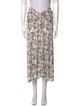 Isabel Marant Floral Print Midi Length Skirt