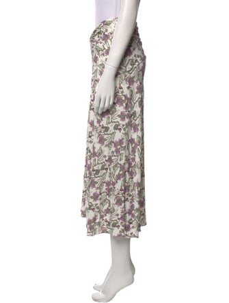 Isabel Marant Floral Print Midi Length Skirt