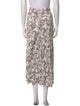 Isabel Marant Floral Print Midi Length Skirt