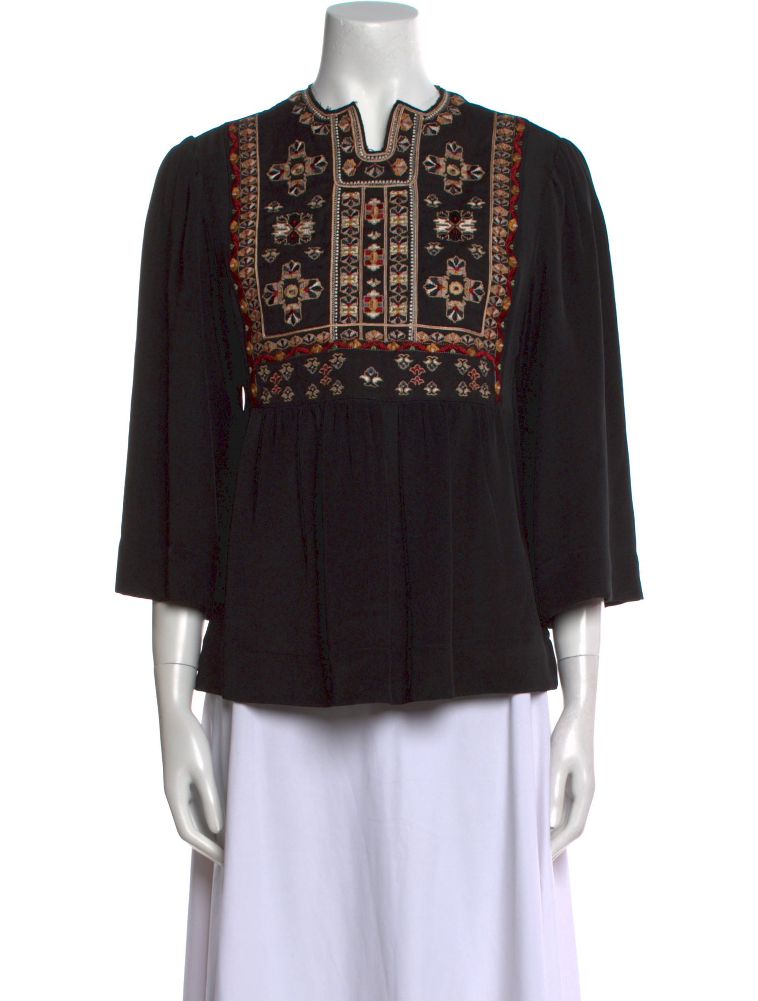 Isabel Marant Silk Printed Tunic