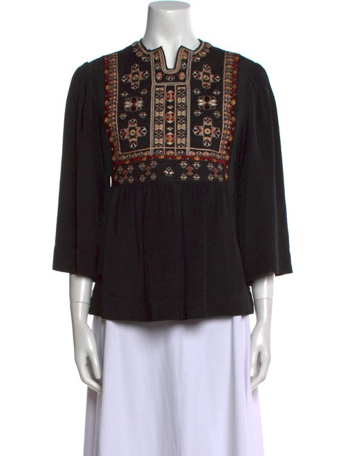 Isabel Marant Silk Printed Tunic