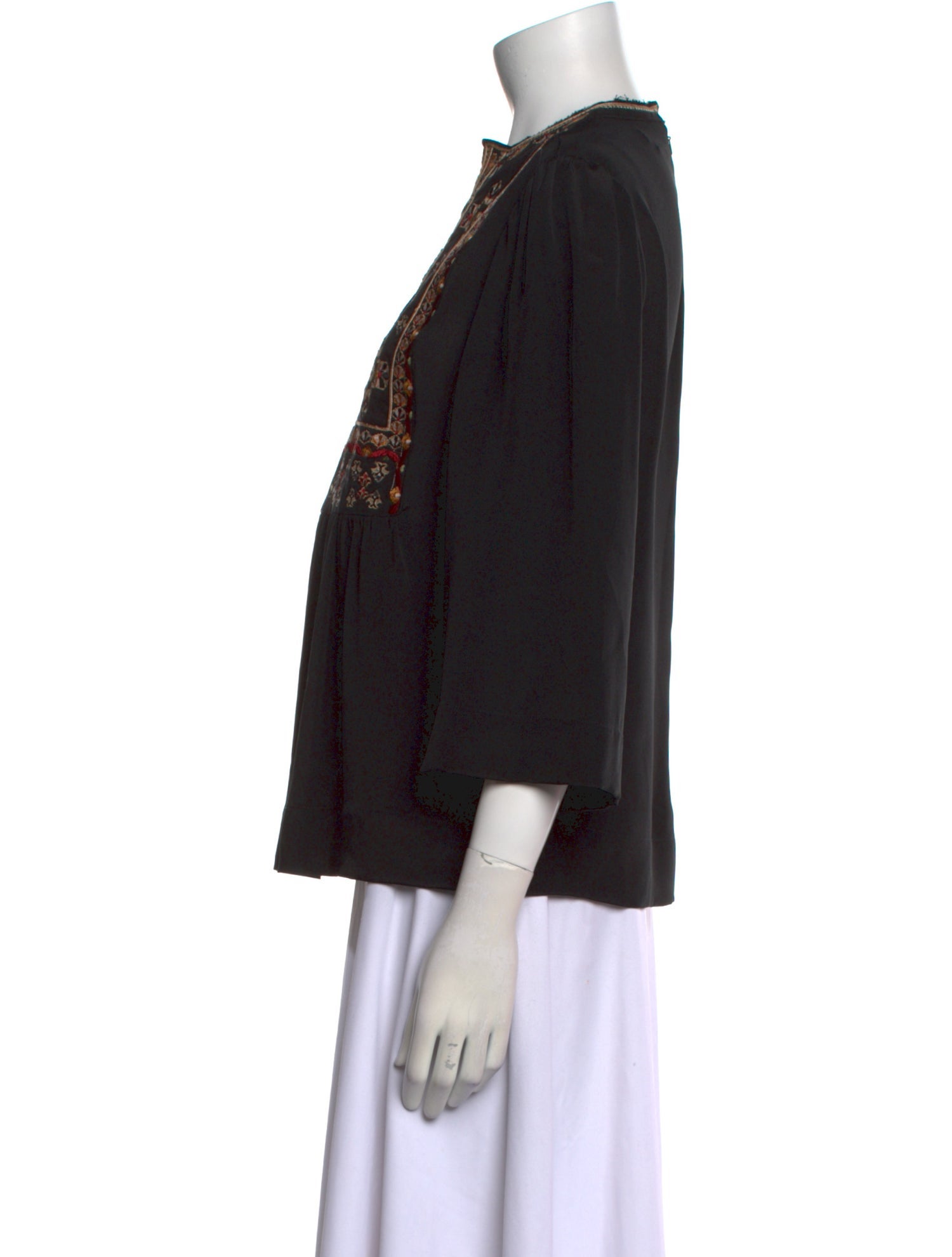 Isabel Marant Silk Printed Tunic