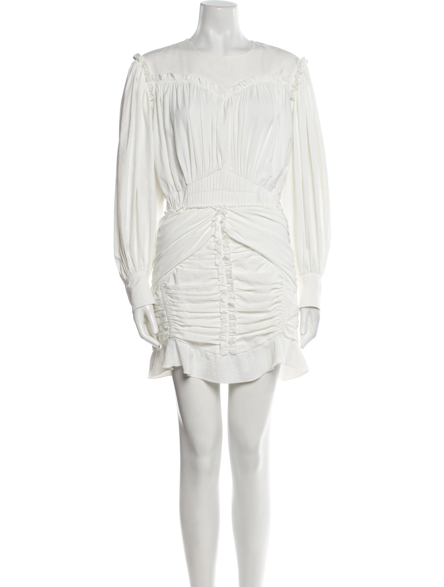 Isabel Marant Off-The-Shoulder Mini Dress
