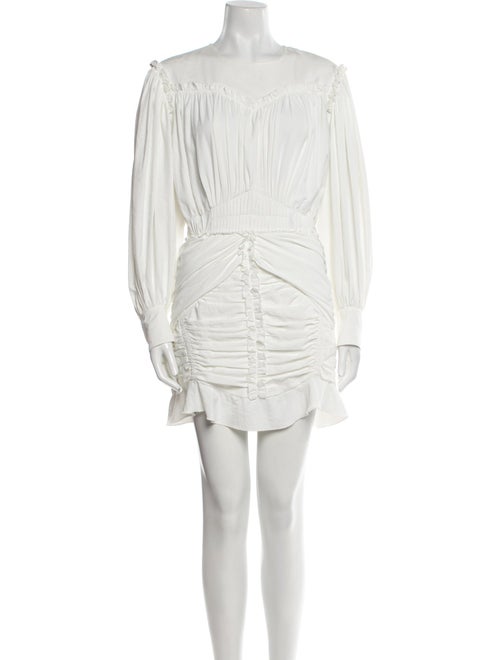 Isabel Marant Off-The-Shoulder Mini Dress
