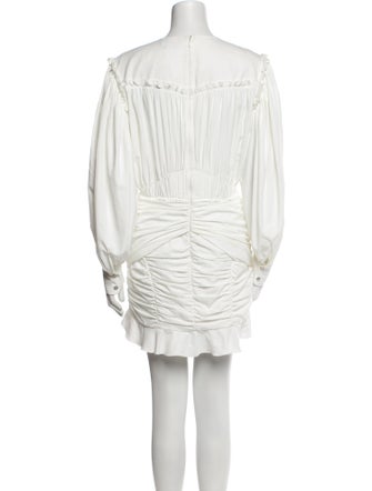 Isabel Marant Off-The-Shoulder Mini Dress