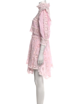 Isabel Marant Lace Pattern Mini Dress