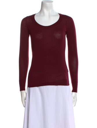 Isabel Marant Merino Wool Scoop Neck Top