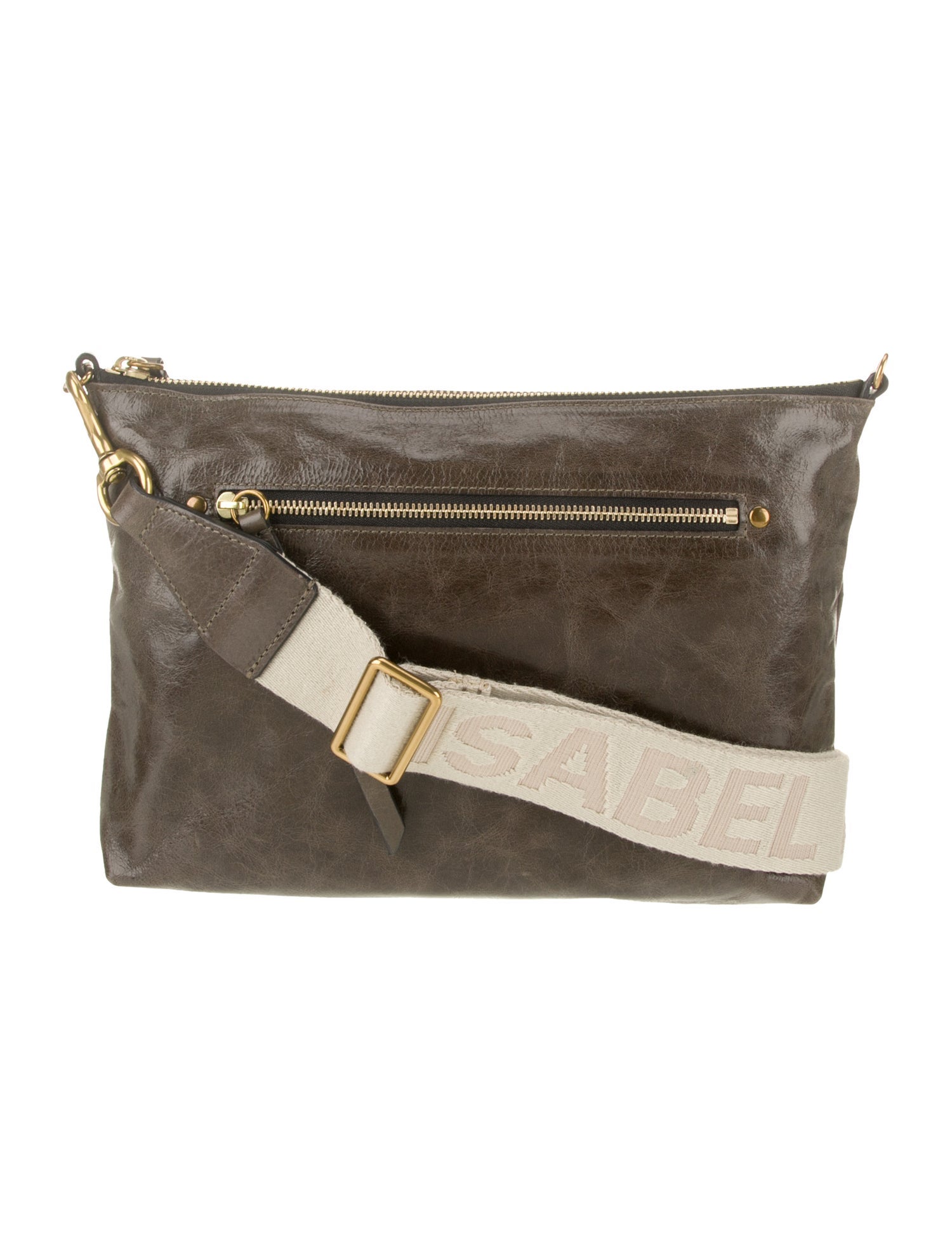 Isabel Marant Patent Leather Messenger Bag