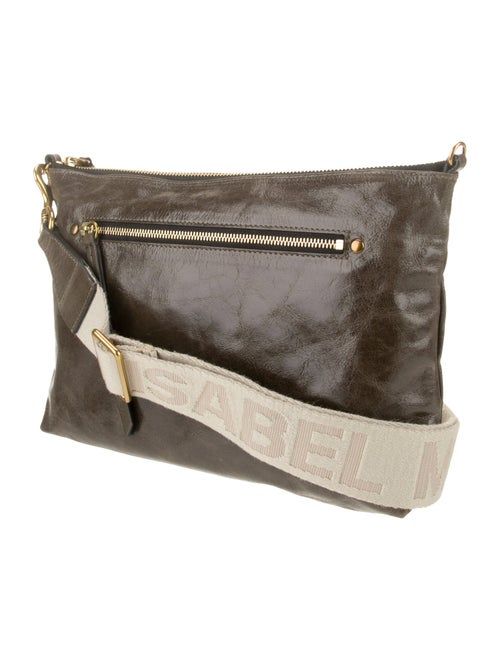 Isabel Marant Patent Leather Messenger Bag