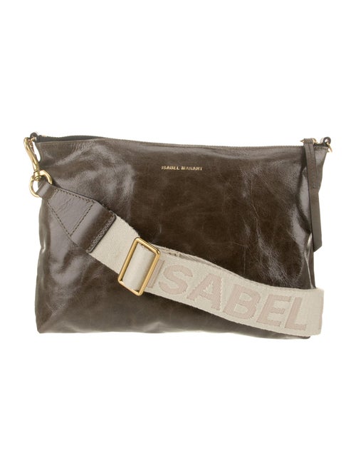 Isabel Marant Patent Leather Messenger Bag