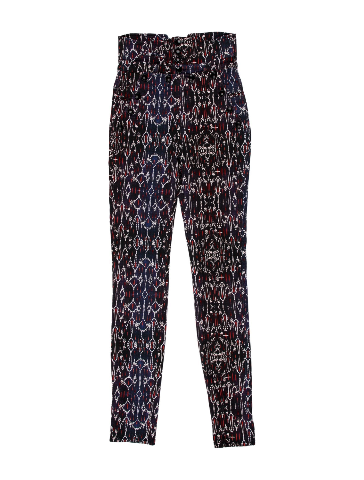 Isabel Marant Printed Skinny Leg Pants