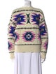 Isabel Marant Printed Crew Neck Sweater