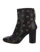 Isabel Marant Leather Lasercut Accents Boots