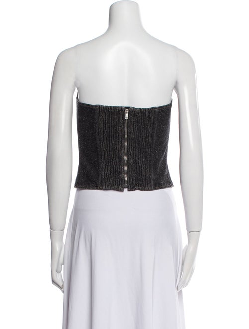 Isabel Marant Strapless Crop Top