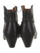 Isabel Marant Leather Studded Accents Western Boots