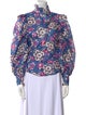 Isabel Marant Silk Floral Print Blouse