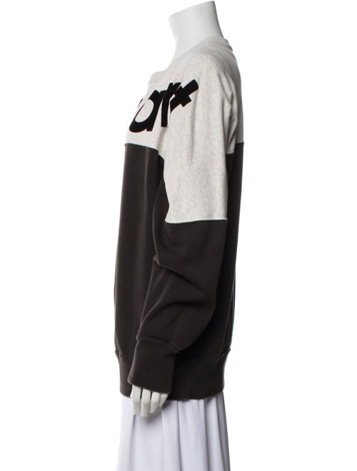 Isabel Marant Graphic Print Crew Neck Sweatshirt