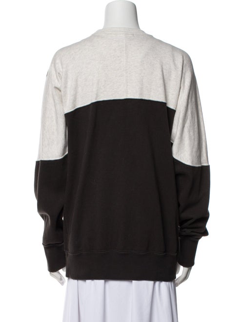 Isabel Marant Graphic Print Crew Neck Sweatshirt