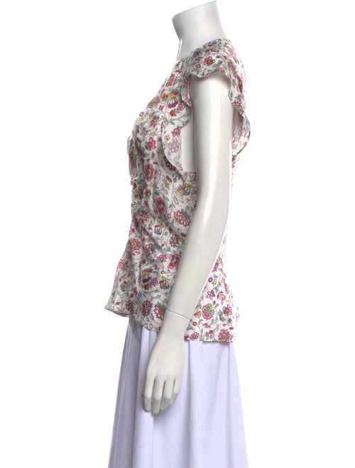 Isabel Marant Printed V-Neck Sweater