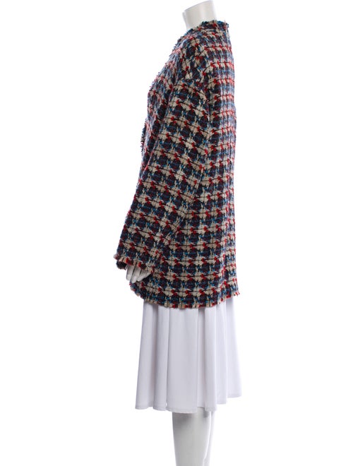 Isabel Marant Wool Plaid Print Jacket