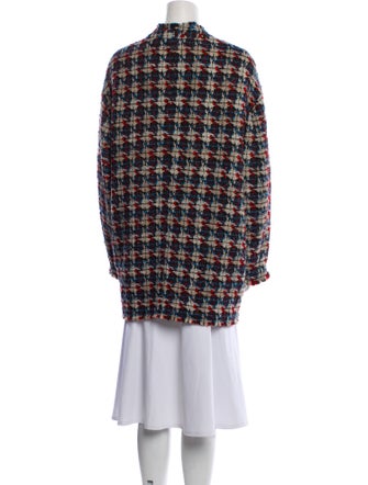 Isabel Marant Wool Plaid Print Jacket